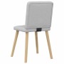 Sillas de comedor 2 uds tela gris nube en Sillas de comedor | Comprar online en Foru.es