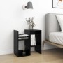 Mesita de noche madera contrachapada negro 50x30x51,5cm de vidaXL, Mesitas de noche - Ref: Foro24-806366, Precio: 29,98 €, De...