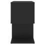 Mesita de noche madera contrachapada negro 50x30x51,5cm de vidaXL, Mesitas de noche - Ref: Foro24-806366, Precio: 29,98 €, De...