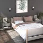 Mesita de noche de pared 2 uds color gris Sonoma de vidaXL, Mesitas de noche - Ref: Foro24-816949, Precio: 67,83 €, Descuento: %