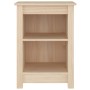 Mesitas de noche 2 uds madera maciza de pino 40x35x55 cm de vidaXL, Mesitas de noche - Ref: Foro24-820957, Precio: 71,84 €, D...
