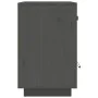 Mesita de noche madera maciza de pino gris 40x34x55 cm de vidaXL, Mesitas de noche - Ref: Foro24-818309, Precio: 50,06 €, Des...