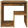 Mesita de noche madera contrachapada roble ahumado 40x30x40 cm de vidaXL, Mesitas de noche - Ref: Foro24-815177, Precio: 29,3...