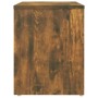 Mesita de noche madera contrachapada roble ahumado 40x30x40 cm de vidaXL, Mesitas de noche - Ref: Foro24-815177, Precio: 29,3...