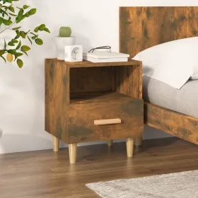 Smoked oak nightstand 40x35x47 cm by vidaXL, Nightstands - Ref: Foro24-817297, Price: 32,46 €, Discount: %
