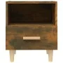 Mesita de noche color roble ahumado 40x35x47 cm de vidaXL, Mesitas de noche - Ref: Foro24-817297, Precio: 32,46 €, Descuento: %