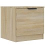 Mesitas de noche 2 unidades color roble Sonoma 40x39x40 cm de vidaXL, Mesitas de noche - Ref: Foro24-811203, Precio: 57,20 €,...