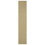 Alfombra de sisal natural verde 66x350 cm en Alfombras | Comprar online en Foru.es