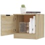 Mesitas de noche 2 unidades color roble Sonoma 40x39x40 cm de vidaXL, Mesitas de noche - Ref: Foro24-811203, Precio: 57,20 €,...