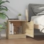 Mesitas de noche 2 unidades color roble Sonoma 40x39x40 cm de vidaXL, Mesitas de noche - Ref: Foro24-811203, Precio: 57,20 €,...