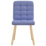 Sillas de comedor 2 uds tela azul jeans en Sillas de comedor | Comprar online en Foru.es