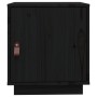 Mesitas de noche 2 uds madera maciza de pino negro 40x34x45 cm de vidaXL, Mesitas de noche - Ref: Foro24-818284, Precio: 64,2...