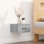 Mesita de noche de pared color gris Sonoma 35x35x20 cm de vidaXL, Mesitas de noche - Ref: Foro24-817581, Precio: 28,07 €, Des...