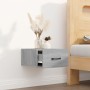 Mesita de noche de pared color gris Sonoma 35x35x20 cm de vidaXL, Mesitas de noche - Ref: Foro24-817581, Precio: 28,07 €, Des...