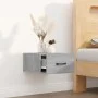 Mesita de noche de pared color gris Sonoma 35x35x20 cm de vidaXL, Mesitas de noche - Ref: Foro24-817581, Precio: 27,54 €, Des...