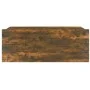 Floating smoked oak wood nightstand 40x30x15 cm by vidaXL, Nightstands - Ref: Foro24-815282, Price: 22,05 €, Discount: %