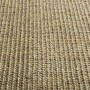 Alfombra de sisal natural verde 66x350 cm en Alfombras | Comprar online en Foru.es