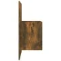 Wand-Nachttisch aus geräucherter Eiche von vidaXL, Nachttische - Ref: Foro24-816964, Preis: 33,52 €, Rabatt: %