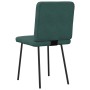 Sillas de comedor 2 unidades terciopelo verde oscuro en Sillas de comedor | Comprar online en Foru.es