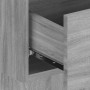 Mesita de noche de pared gris Sonoma de vidaXL, Mesitas de noche - Ref: Foro24-816954, Precio: 39,63 €, Descuento: %