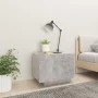 Bedside table made of gray concrete engineered wood, 100x35x40 cm. by vidaXL, Nightstands - Ref: Foro24-3082769, Price: 53,68...