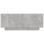 Mesita de noche madera de ingeniería gris hormigón 100x35x40 cm de vidaXL, Mesitas de noche - Ref: Foro24-3082769, Precio: 54...