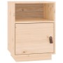 Mesita de noche madera maciza de pino 40x34x55 cm de vidaXL, Mesitas de noche - Ref: Foro24-818315, Precio: 64,57 €, Descuent...