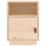 Mesita de noche madera maciza de pino 40x34x55 cm de vidaXL, Mesitas de noche - Ref: Foro24-818315, Precio: 64,57 €, Descuent...
