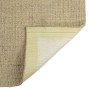 Alfombra de sisal natural verde 66x350 cm en Alfombras | Comprar online en Foru.es