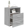 Mesita de noche gris sonoma 50x32x60 cm de vidaXL, Mesitas de noche - Ref: Foro24-815860, Precio: 66,30 €, Descuento: %