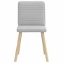 Sillas de comedor 2 uds tela gris nube en Sillas de comedor | Comprar online en Foru.es