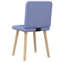 Sillas de comedor 2 uds tela azul jeans en Sillas de comedor | Comprar online en Foru.es