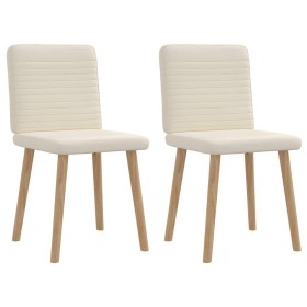 Sillas de comedor 2 unidades lino en Sillas de comedor | Comprar online en Foru.es