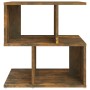 Mesita de noche madera contrachapada roble ahumado 50x30x51,5cm de vidaXL, Mesitas de noche - Ref: Foro24-815828, Precio: 30,...