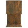 Mesita de noche madera contrachapada roble ahumado 50x30x51,5cm de vidaXL, Mesitas de noche - Ref: Foro24-815828, Precio: 30,...