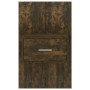Mesita de noche de pared roble ahumado de vidaXL, Mesitas de noche - Ref: Foro24-816952, Precio: 28,41 €, Descuento: %