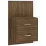 Oak brown wall bedside table by vidaXL, Nightstands - Ref: Foro24-816962, Price: 35,54 €, Discount: %
