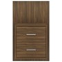 Mesita de noche de pared marrón roble de vidaXL, Mesitas de noche - Ref: Foro24-816962, Precio: 35,54 €, Descuento: %