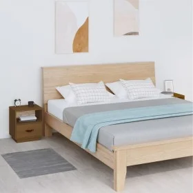 Nachttische 2 Stk. Zirbenholz honigbraun 40x34x45 cm von vidaXL, Nachttische - Ref: Foro24-818302, Preis: 73,70 €, Rabatt: %