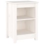 Mesitas de noche 2 uds madera maciza de pino blanco 40x35x55 cm de vidaXL, Mesitas de noche - Ref: Foro24-820959, Precio: 79,...