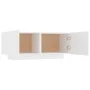 Mesita de noche madera de ingeniería blanco 100x35x40 cm de vidaXL, Mesitas de noche - Ref: Foro24-3082765, Precio: 61,47 €, ...