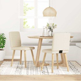 Sillas de comedor 2 unidades lino en Sillas de comedor | Comprar online en Foru.es