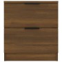 Mesita de noche madera contrachapada color roble marrón de vidaXL, Mesitas de noche - Ref: Foro24-817037, Precio: 50,46 €, De...