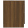 Mesita de noche madera contrachapada color roble marrón de vidaXL, Mesitas de noche - Ref: Foro24-817037, Precio: 50,46 €, De...