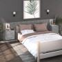 Mesita de noche de pared gris Sonoma de vidaXL, Mesitas de noche - Ref: Foro24-816960, Precio: 38,70 €, Descuento: %