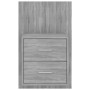 Mesita de noche de pared gris Sonoma de vidaXL, Mesitas de noche - Ref: Foro24-816960, Precio: 38,70 €, Descuento: %