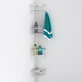 EISL Chrom-Teleskop-Eckregal für die Dusche von EISL, Badewannenablagen - Ref: Foro24-438837, Preis: 79,70 €, Rabatt: %