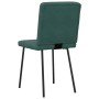 Sillas de comedor 2 unidades terciopelo verde oscuro en Sillas de comedor | Comprar online en Foru.es
