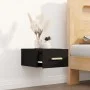 Mesita de noche de pared negro 35x35x20 cm de vidaXL, Mesitas de noche - Ref: Foro24-812836, Precio: 29,57 €, Descuento: %