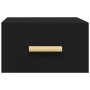 Mesita de noche de pared negro 35x35x20 cm de vidaXL, Mesitas de noche - Ref: Foro24-812836, Precio: 30,17 €, Descuento: %
